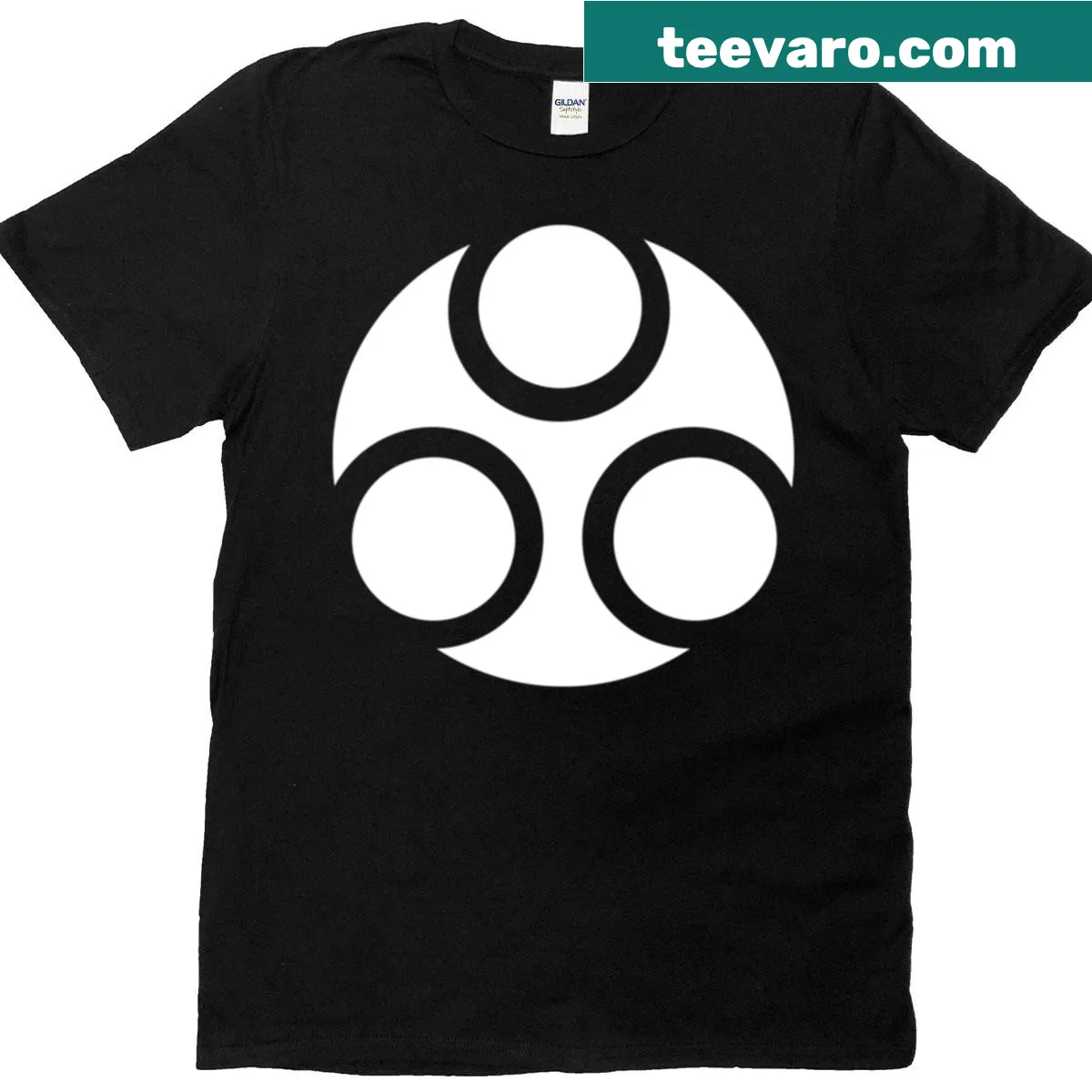 Radio-Quebec logo graphic t-shirt — on a men's t-shirt
