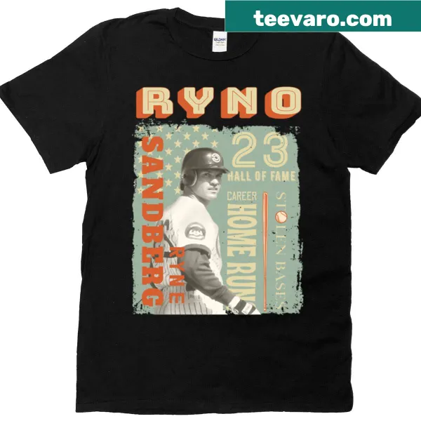 Athletic-themed Ryno 23 t-shirt with bold number graphic.