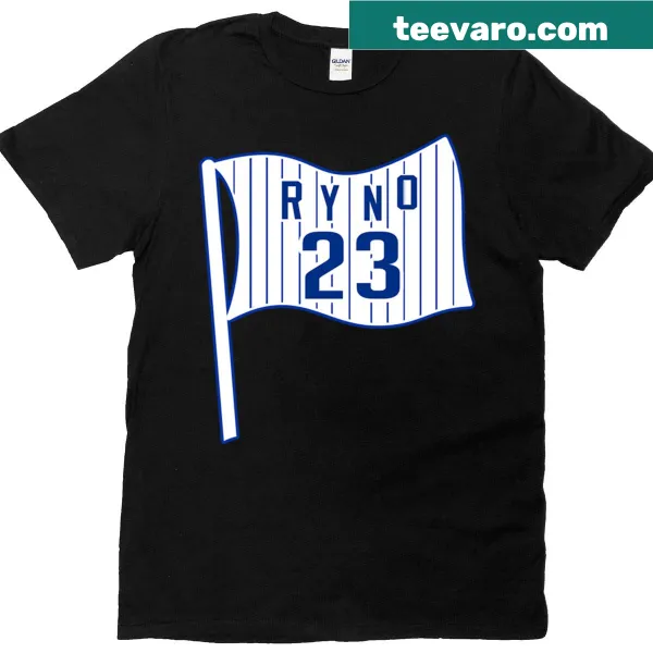 Vintage distressed Ryno Chicago baseball T-shirt with sticker graphic.