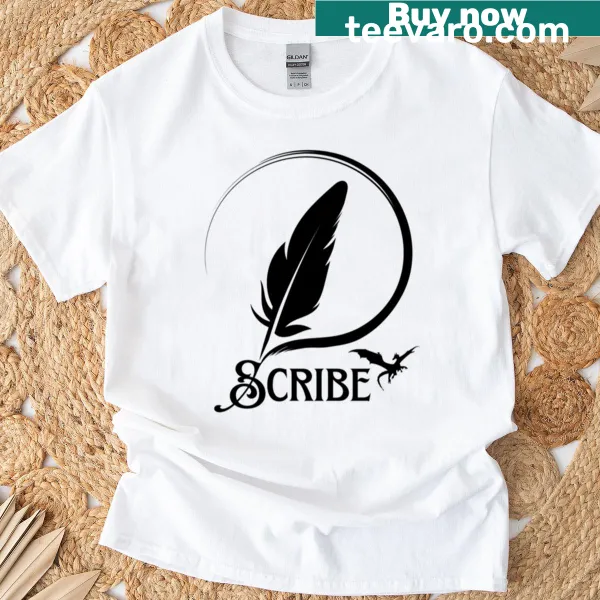 T-shirt with a bookish design inspired by Fourth Wing and Besgiath War College
