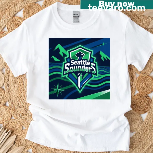 T-shirt supporting the Seattle Sounders soccer team