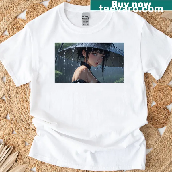 Artistic T-shirt depicting sensing a presence