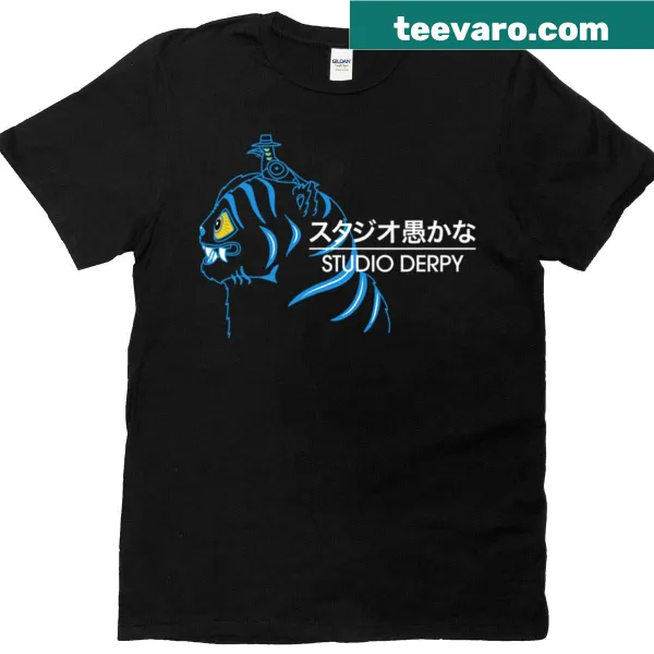 Cartoon demon hunters design on a Kpop-themed t-shirt