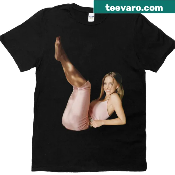 Cheerful graphic t-shirt inspired by Sydney Sweeney