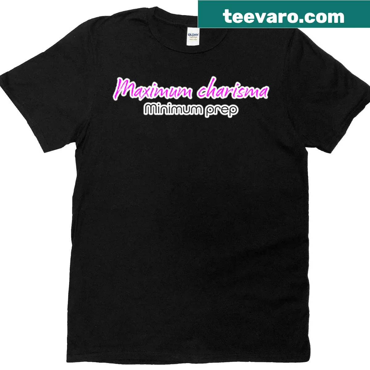 Bold text design for teachers on a confident classroom t-shirt — on a men's t-shirt