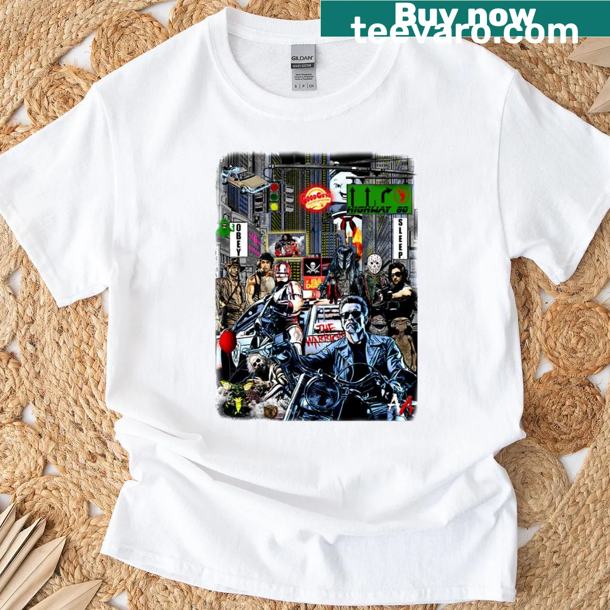 T-shirt featuring a playful terrier with tennis balls — on a men's t-shirt