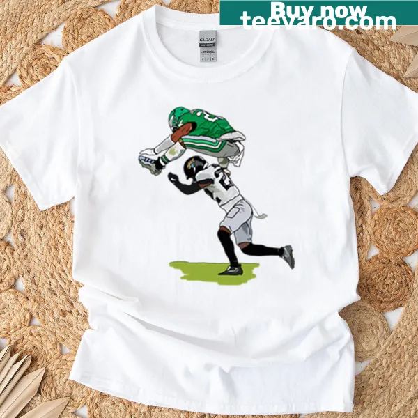 Inspirational typography design on The Hurdle T-shirt