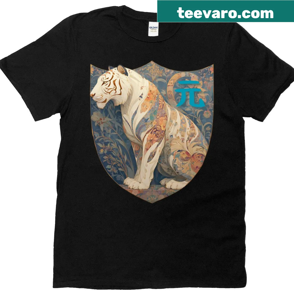 Uplifting typography T-shirt stating There's Beauty In Being Original — on a men's t-shirt