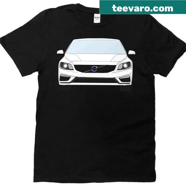 T-shirt featuring the name 'Volvo S60v60 P3' in bold typography