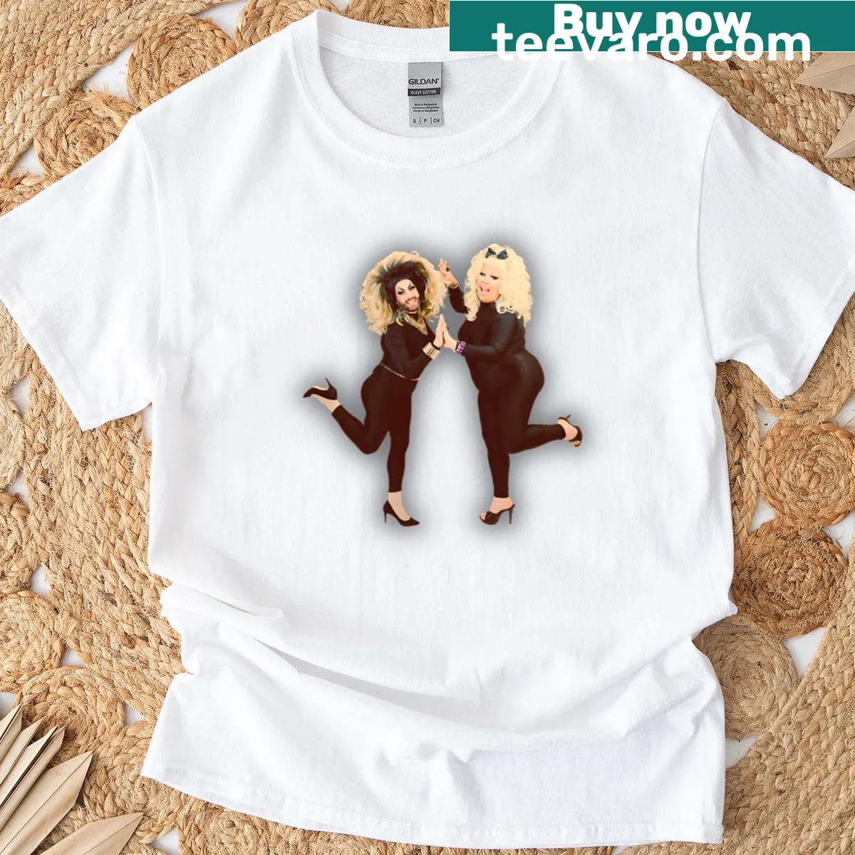 Friends Forever phrase on a sentimental T-shirt — on a men's t-shirt