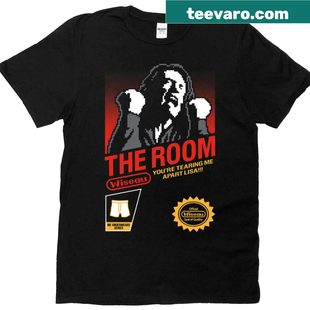 T-shirt featuring the phrase You're Tearing Me Apart Lisa — on a men's t-shirt