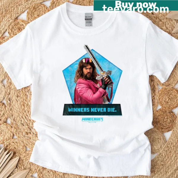 Minecraft-themed T-shirt featuring Garrett the Garbage Man
