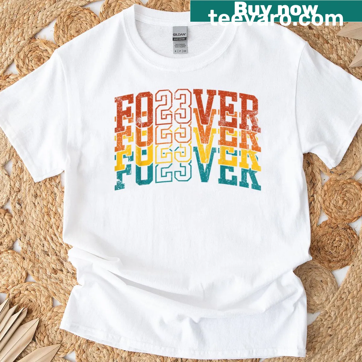 Trendy number 23 sports fan t-shirt for men, women, and kids. — on a men's t-shirt