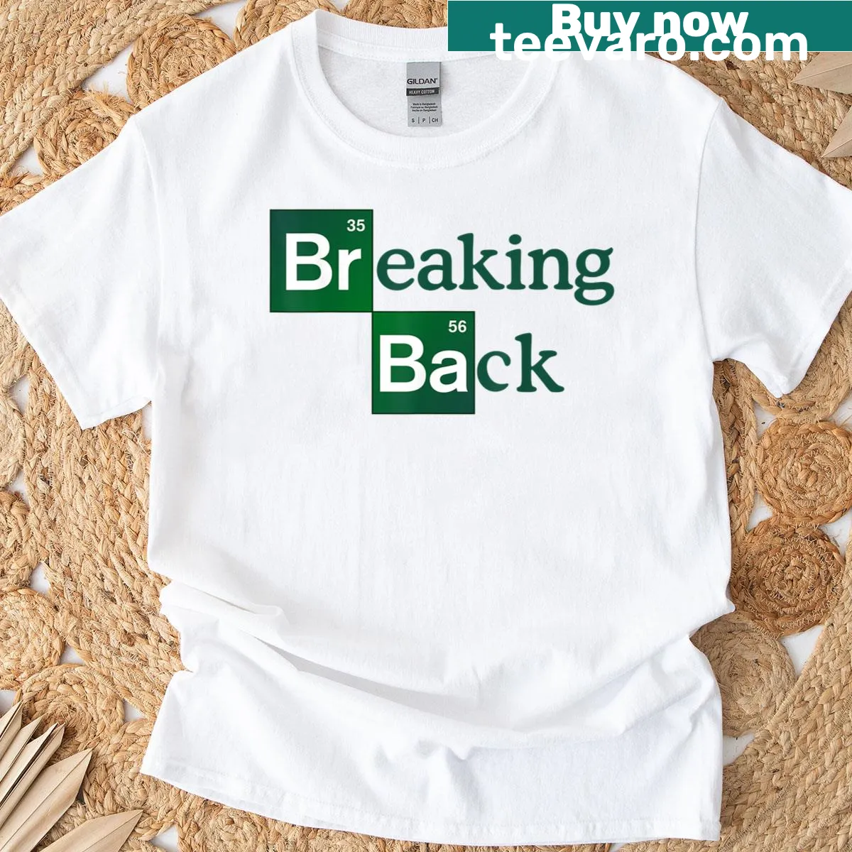 T-shirt featuring a humorous illustration about back pain and gym life — on a men's t-shirt