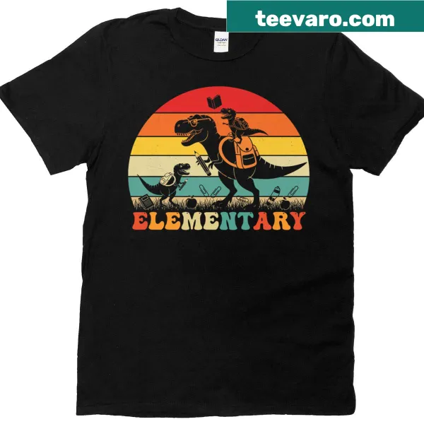 Humorous T-Rex design for back-to-school teachers and students
