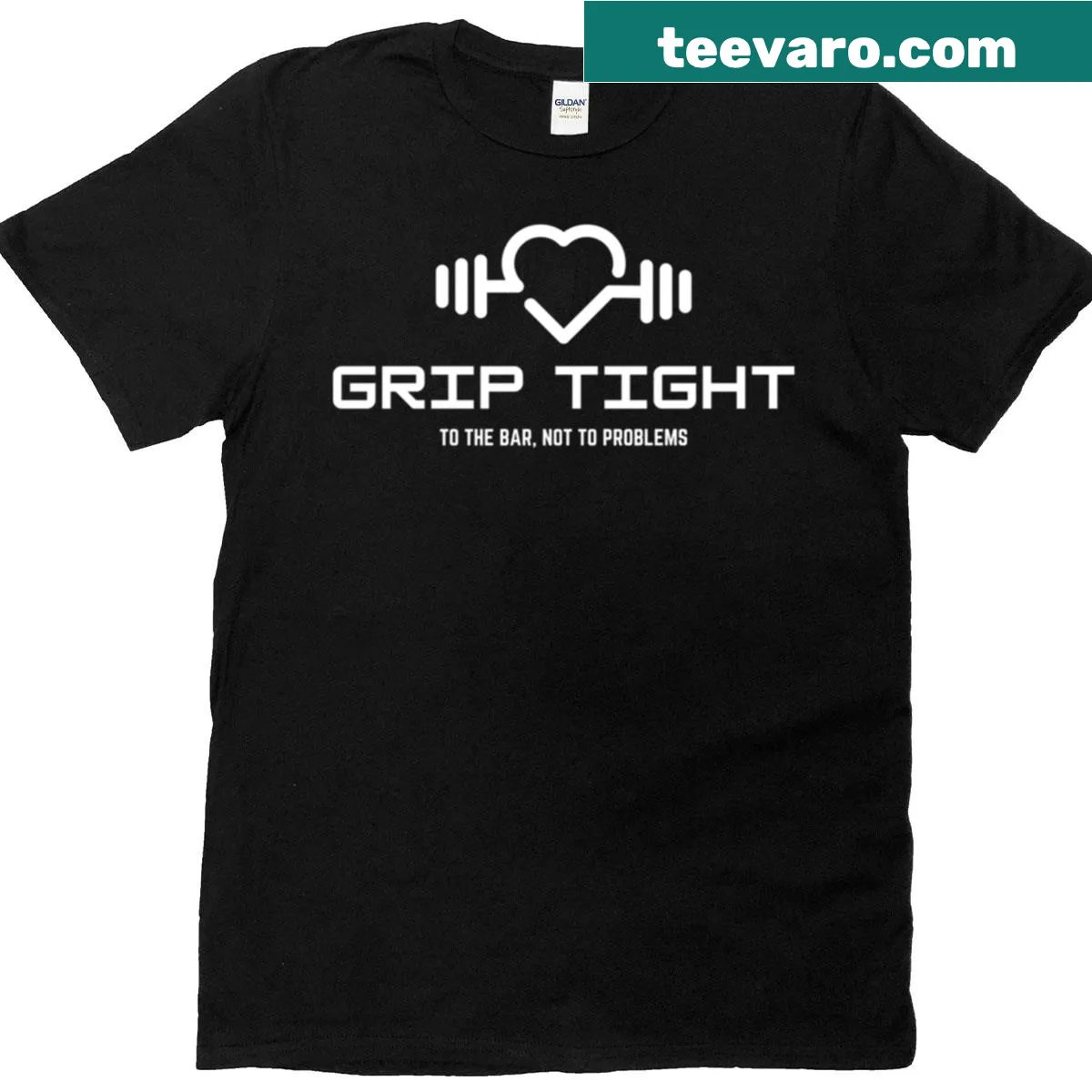 Active fitness t-shirt with motivational design for gym-goers — on a men's t-shirt