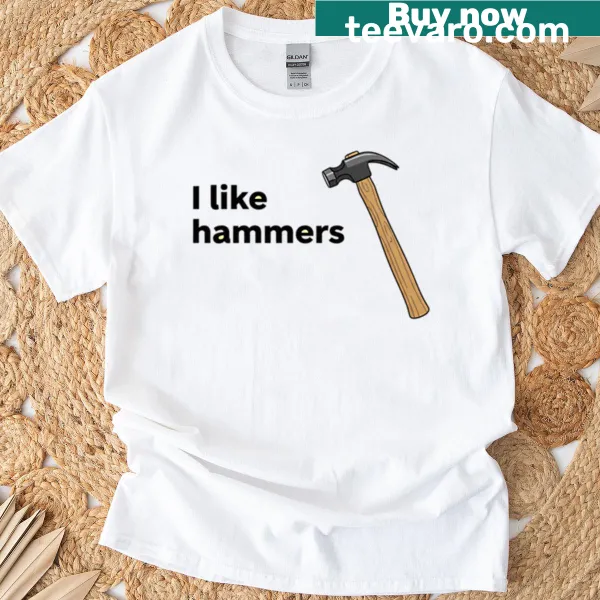 Vintage-style t-shirt with 'Hammer Time' graphic