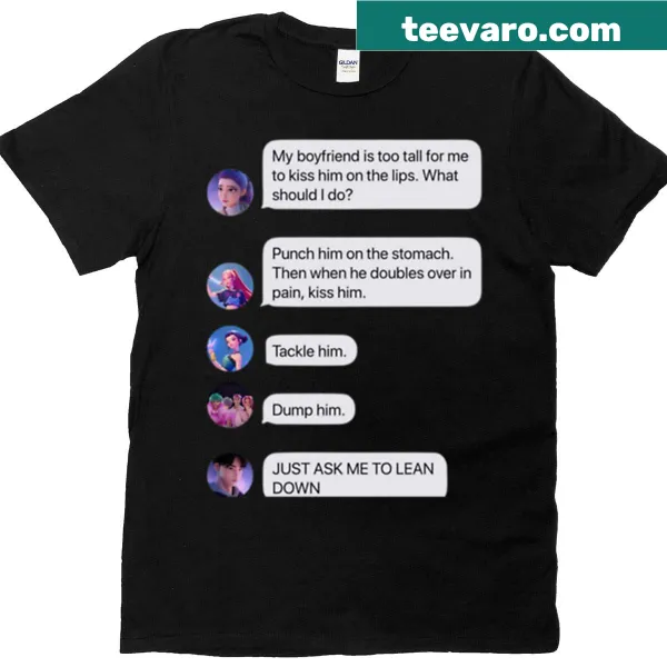 Oversized T-shirt for boys with playful humorous text