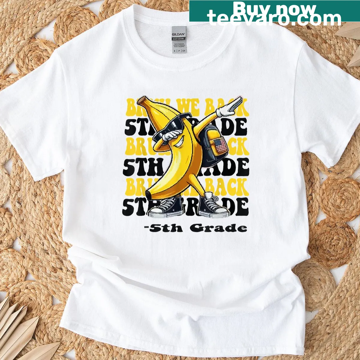 Fun kindergarten-themed T-shirt with playful saying for kids — on a men's t-shirt