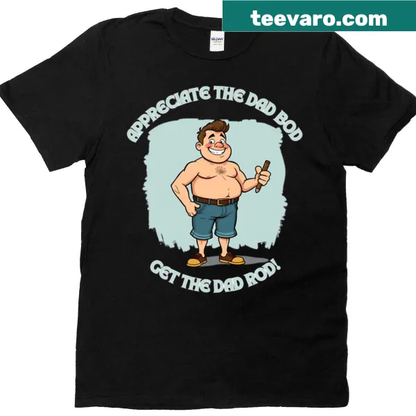 Funny lumberjack cartoon t-shirt with 'Morning Wood' text