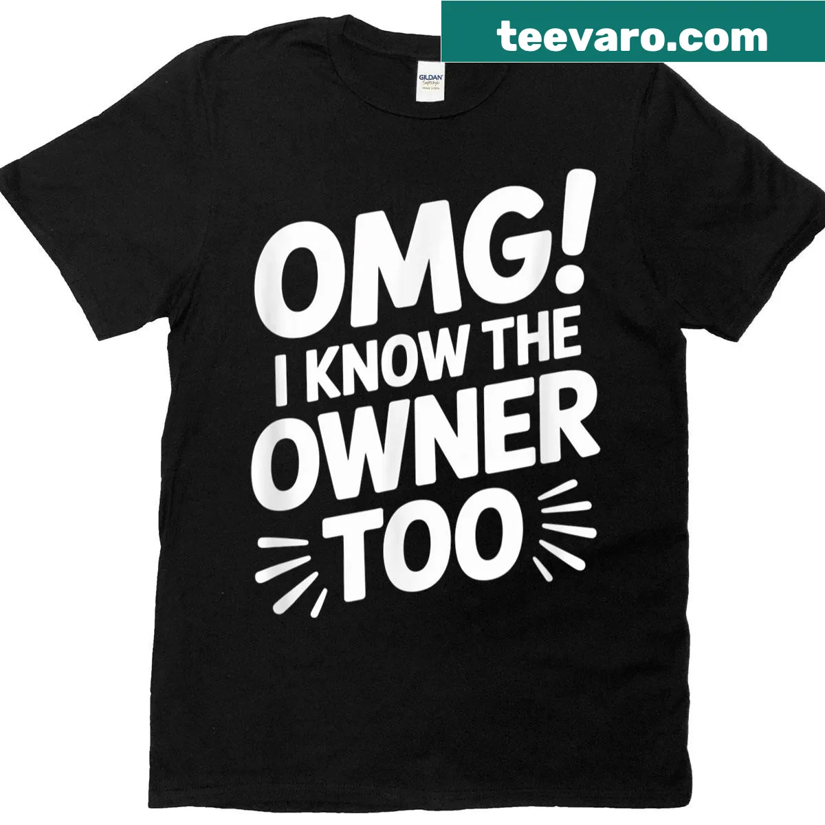 Funny t-shirt with a playful phrase for dog lovers — on a men's t-shirt