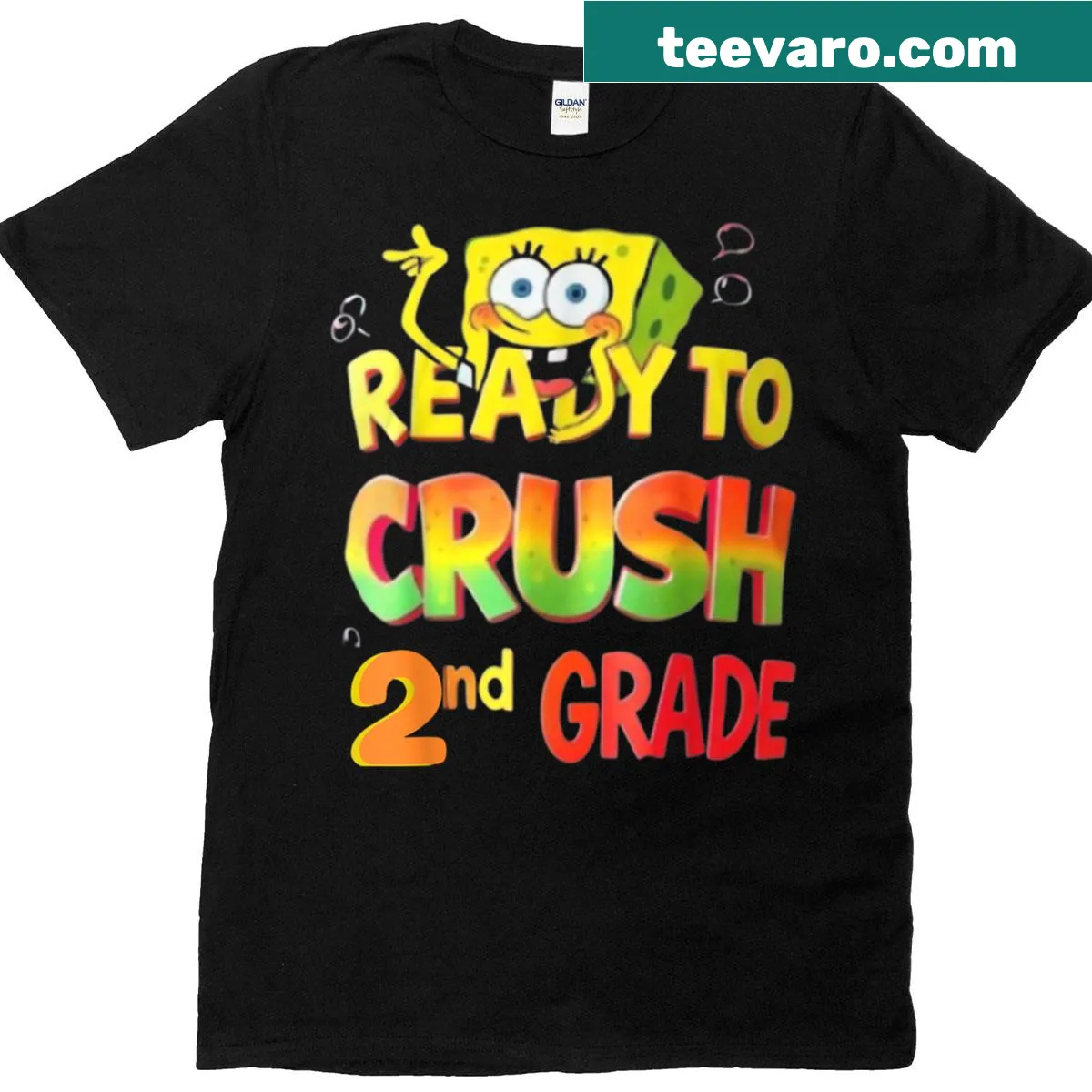 Motivational t-shirt for kids entering 2nd grade — on a men's t-shirt