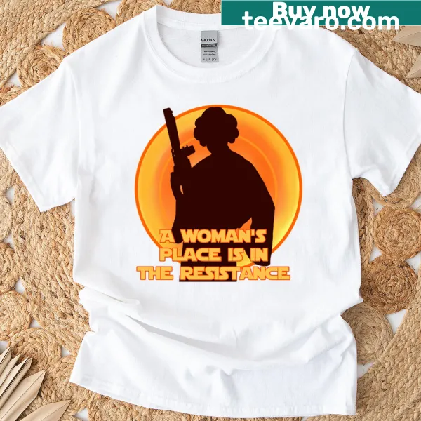 Graphic t-shirt featuring the phrase 'The Resistance'