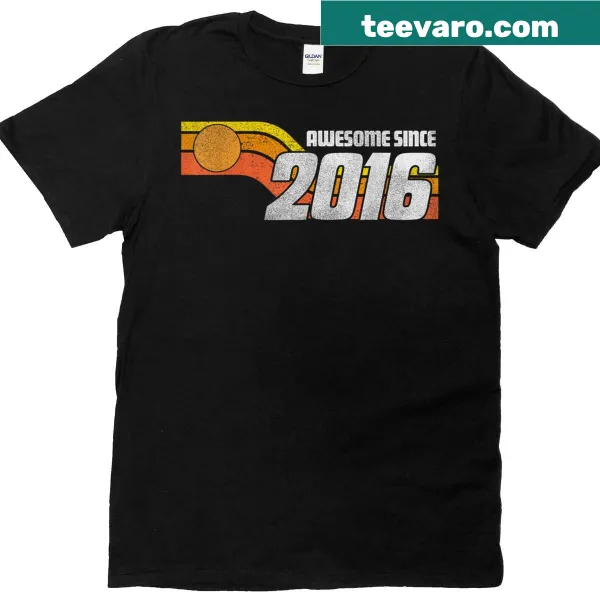 Vintage-style 9th birthday t-shirt with retro lettering