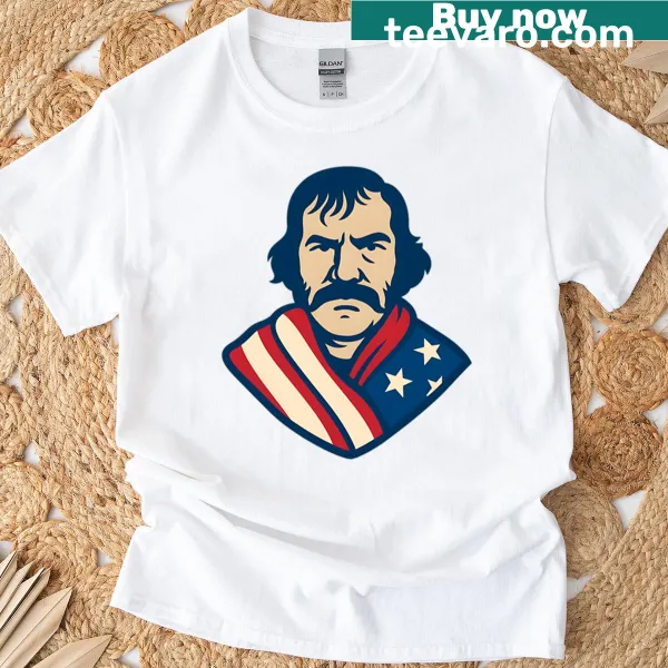 Illustrated T-shirt featuring five points fighting butchers