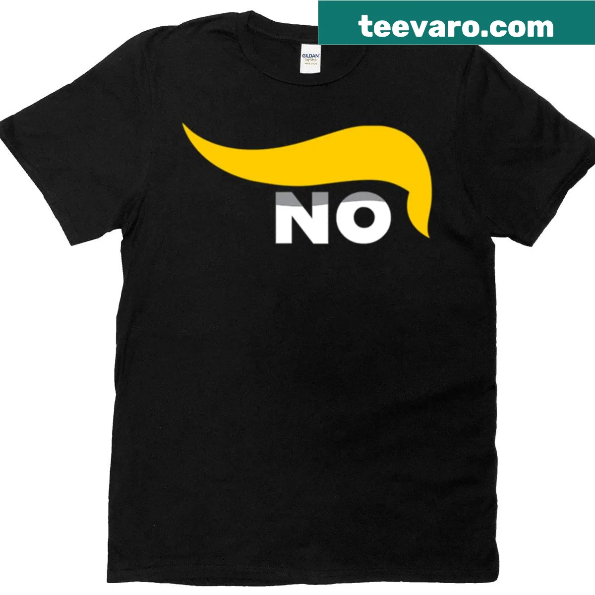 Bold Agent Orange T-shirt with impactful text design — on a men's t-shirt