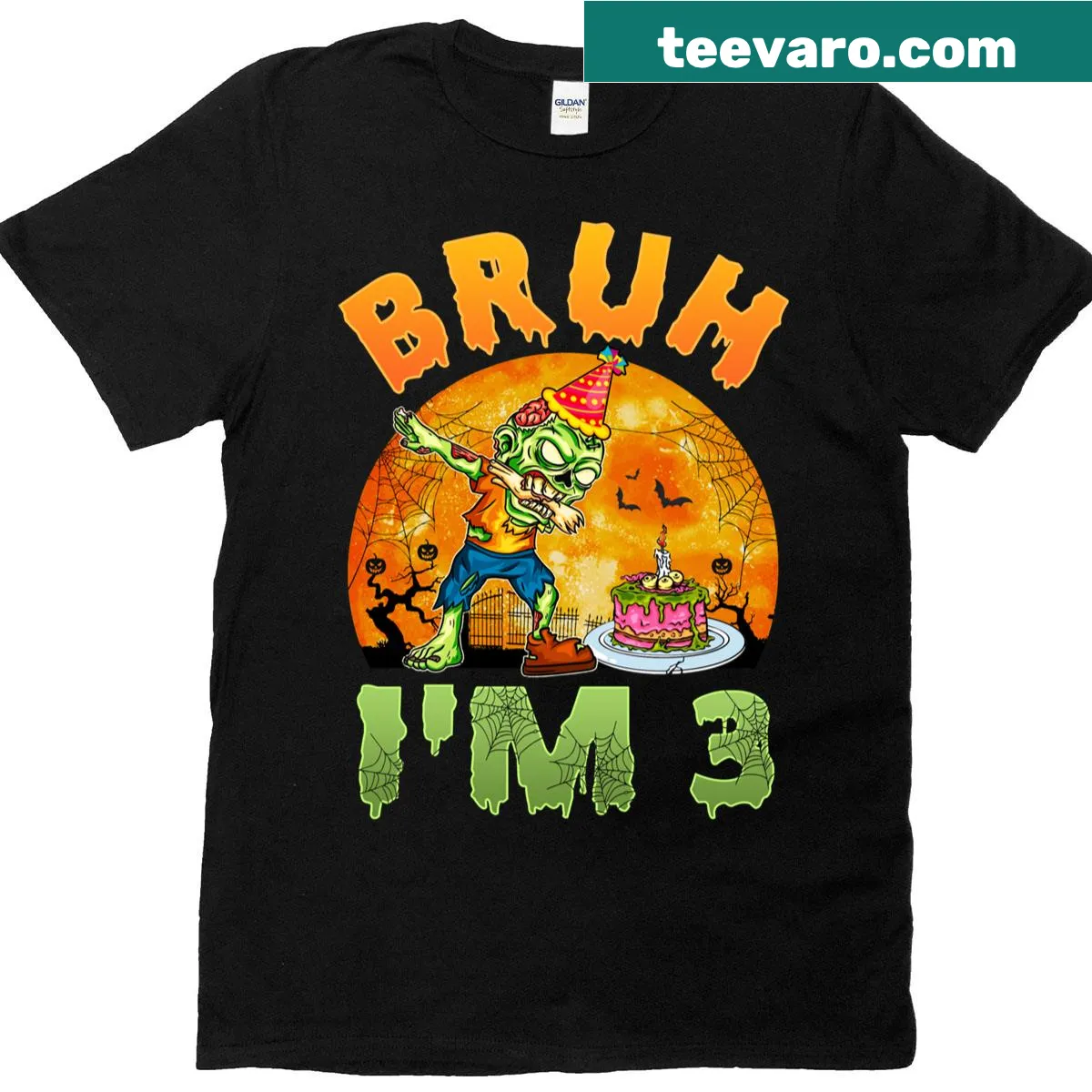 Vintage-style T-shirt with the text 'Bruh Im In 3rd Grade' — on a men's t-shirt