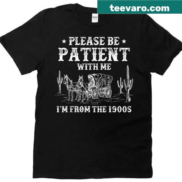 Funny Country Cowboy rodeo T-shirt with retro typography