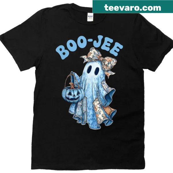 Playful Boo-jee ghost t-shirt perfect for Halloween gatherings