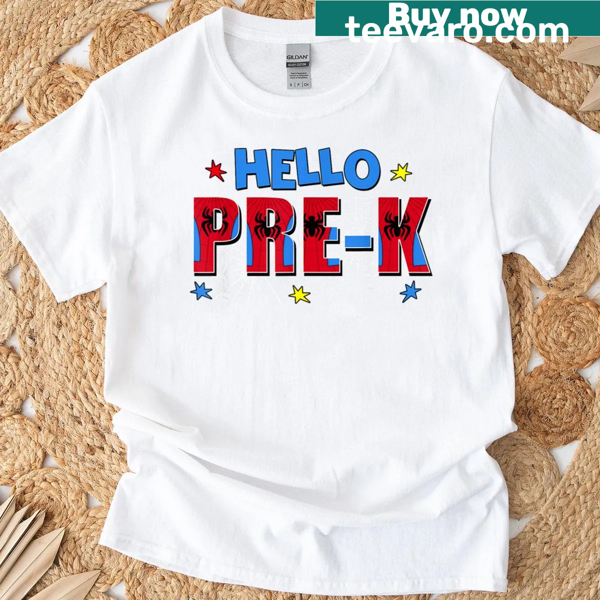 First-grade teacher t-shirt with cute design for educators — on a men's t-shirt