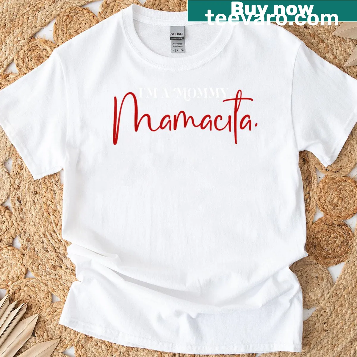 Funny T-shirt with the phrase I'm A Mommy Mamacita — on a men's t-shirt