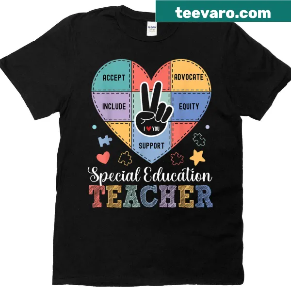 T-shirt promoting inclusion in special education for teachers