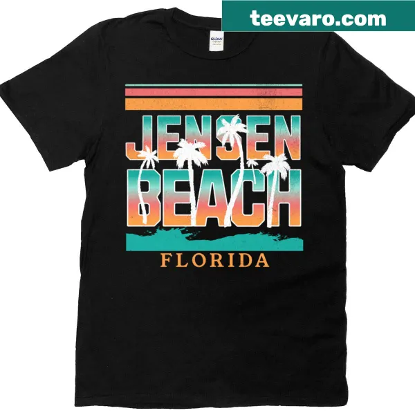 Graphic T-shirt featuring Jensen Beach design