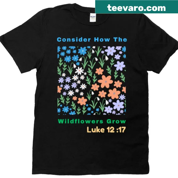 T-shirt with the biblical reference 'Luke 12:17'