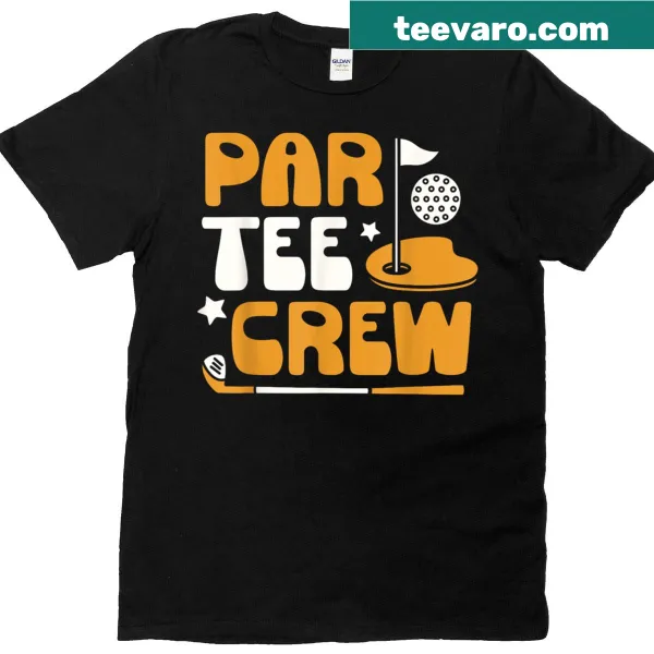 Funny Par Tee Crew golf t-shirt for golf enthusiasts