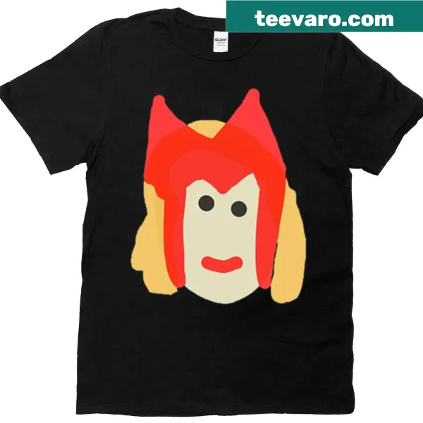 Funny poorly drawn Wanda Maximoff Halloween shirt