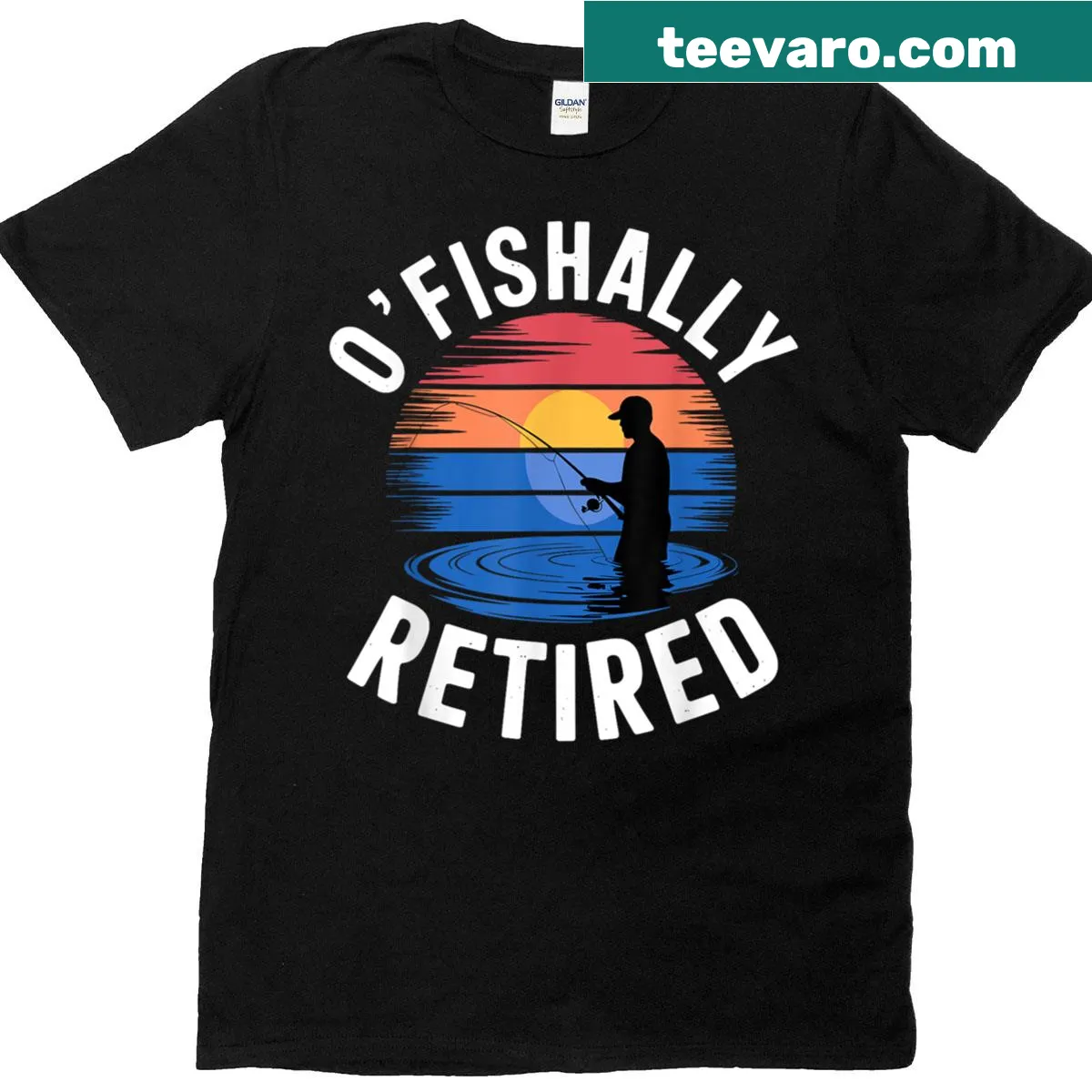 T-shirt celebrating retirement with thoughtful design — on a men's t-shirt