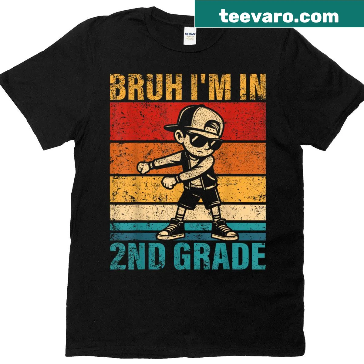Funny nursing T-shirt with quirky retro design — on a men's t-shirt