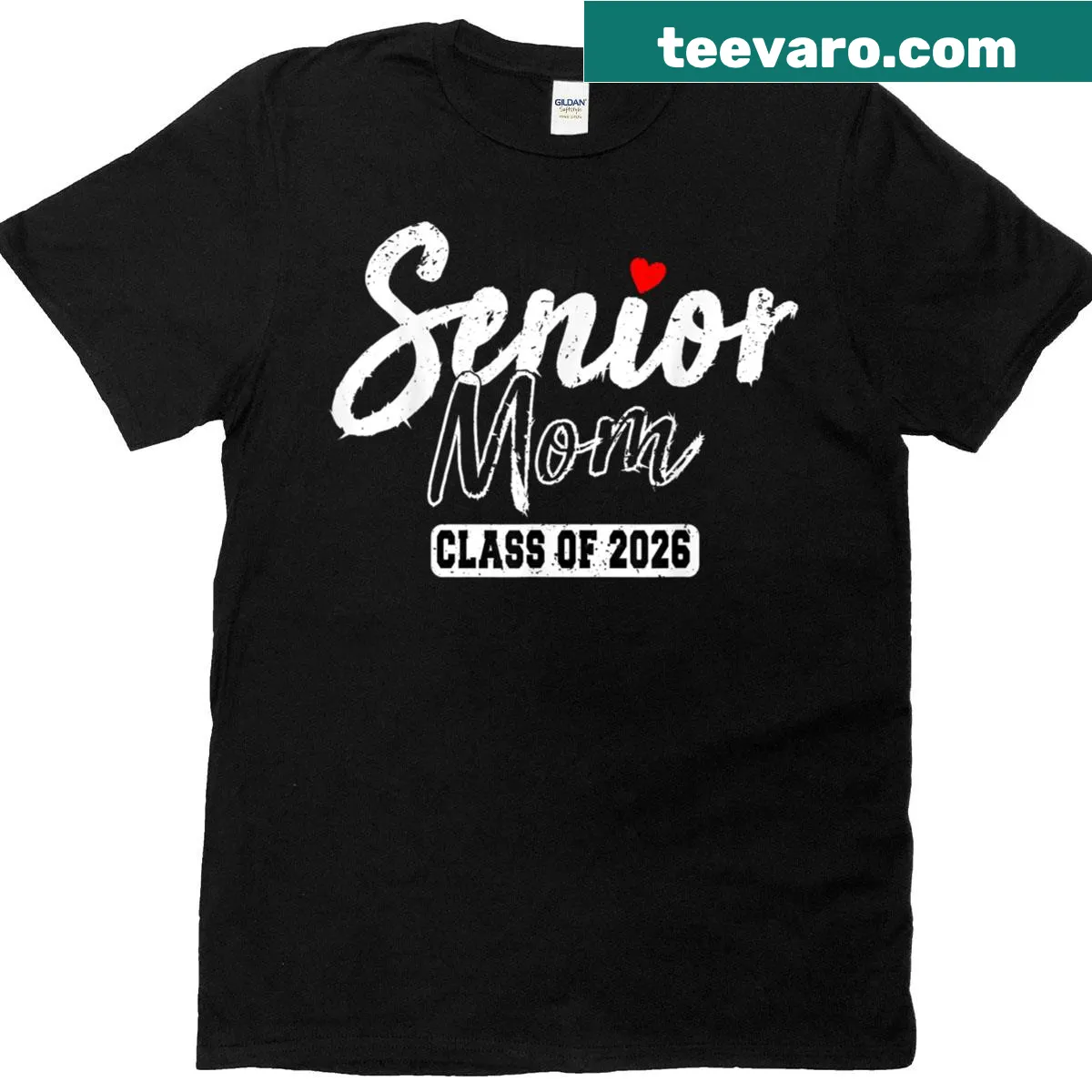 Text 'Proud Mom Of A Class Of 2026 Graduate' on a t-shirt — on a men's t-shirt