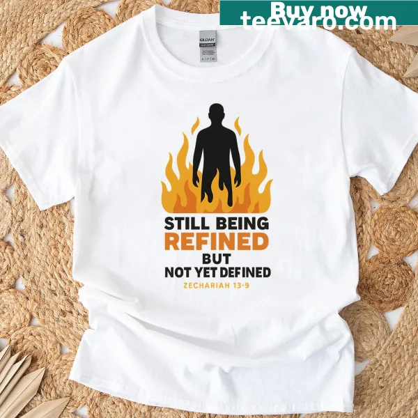 Oversized t-shirt with a heartfelt self-discovery quote in bold typography