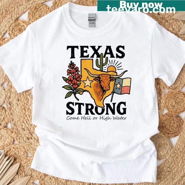 Bold text graphic declaring Texas spirit and pride.