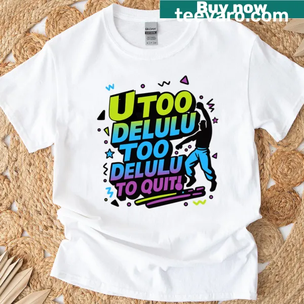 90s inspired hip-hop T-shirt with motivational design elements.