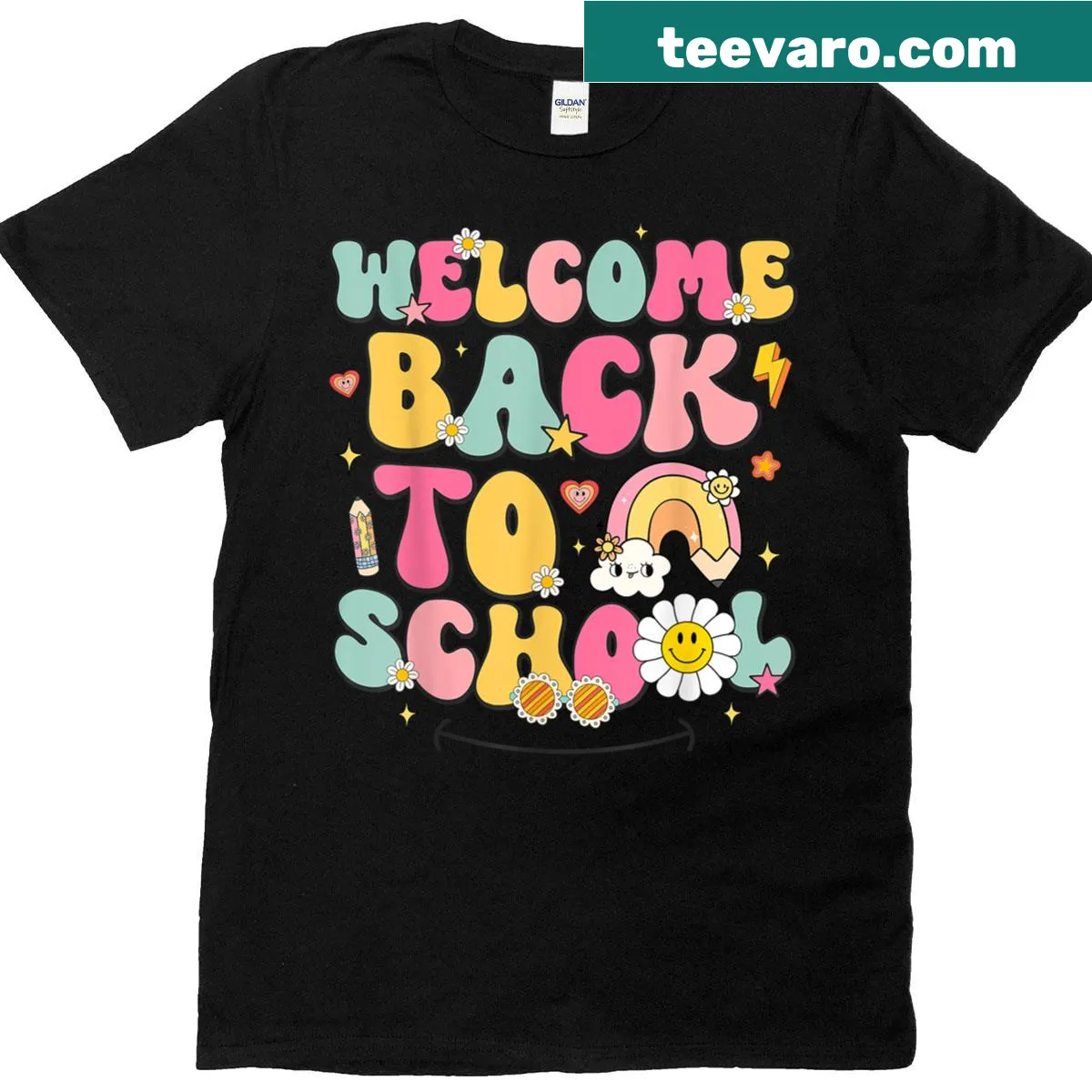 Retro teacher appreciation t-shirt for Boys and Girls — on a men's t-shirt