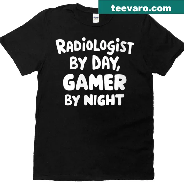 Humorous t-shirt for radiologists who love gaming