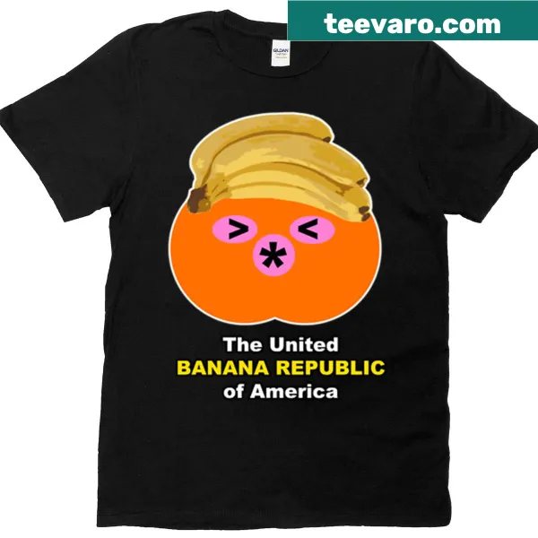 Playful political saying on oversized T-shirt