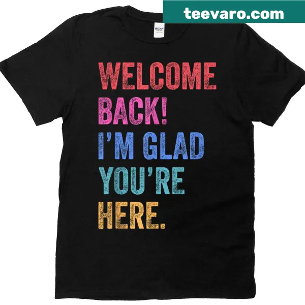 Teacher-themed back-to-school t-shirt with a welcoming message